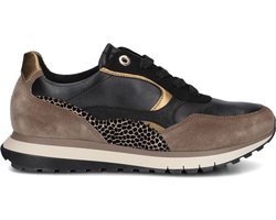 Gabor 375 Sneakers - Leer - Dames - Zwart - Maat 41