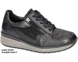 Gabor 56.307.67 Dames Sneakers - Zwart - 40