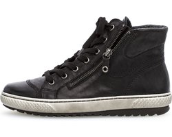 Gabor halfhoge sneakers 53.754.57 zwart