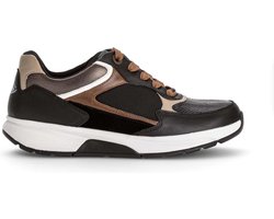 Gabor rollingsoft sensitive 56.875.87 - dames rollende wandelsneaker - zwart - maat 40 (EU) 6.5 (UK)