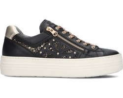 Nero Giardini 11610 Sneakers - Leren Sneaker - Dames - Zwart - Maat 37