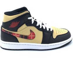 Nike Air Jordan 1 Mid 'Tartan Swoosh'- Sneakers- Maat 38.5