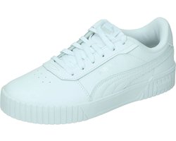 PUMA Carina 2,0 Dames Sneakers - Wit/Zilver - Maat 38,5