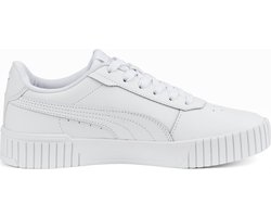 PUMA Carina 2,0 Dames Sneakers - Wit/Zilver - Maat 40