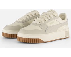 Puma Carina Street Sneakers beige Synthetisch - Dames - Maat 39