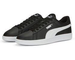 PUMA Puma Smash 3.0 L Unisex Sneakers - Puma Black-Puma White - Maat 39