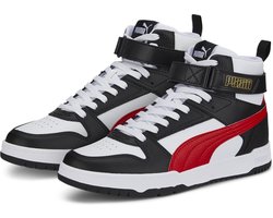 PUMA RBD Game Unisex Sneakers - Wit/Rood/Zwart - Maat 42