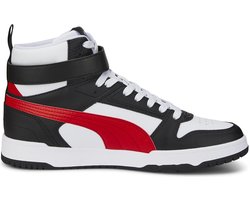 PUMA RBD Game Unisex Sneakers - Wit/Rood/Zwart - Maat 43