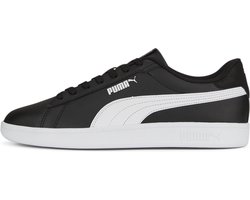 PUMA Smash 3,0 L Unisex Sneakers - Zwart/Wit - Maat 42