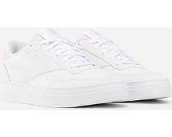 Reebok REEBOK COURT ADVANCE Wit Dames Sneakers - Wit - Roze - Maat 41