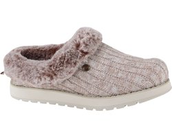 Skechers 31204 LTBR dames pantoffel (open hiel) maat 37 beige