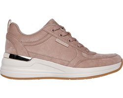 Skechers Billion 2 - Prissy N Plush Dames Sneakers - Taupe - Maat 38