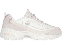 Skechers D'Lites - Cold Days Dames Sneakers - Crème - Maat 36