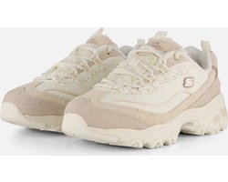 Skechers D'Lites - Cold Days Dames Sneakers - Crème - Maat 37