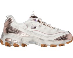 Skechers D'Lites-Vintage Vision Dames Sneakers - Crème/Goud - Maat 40