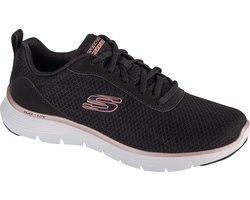 Skechers Flex Appeal 5.0 150206-BKRG, Vrouwen, Marineblauw, Sneakers, maat: 38