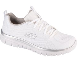 Skechers Graceful - Get Connected 12615-WSL, Vrouwen, Wit, Sneakers, maat: 38,5