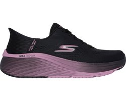 Skechers Max Cushioning Elite 2.0 - So Dames Sneakers - Zwart/Paars - Maat 38