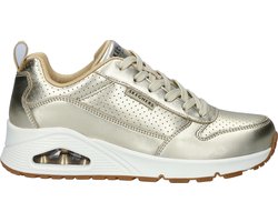 Skechers Uno Metallixs dames sneaker - Goud - Maat 39