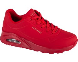 Skechers Uno-Stand on Air 73690-RDS, Vrouwen, Rood, Sneakers, maat: 39