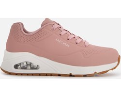 Skechers Uno - Stand On Air Dames Sneakers - Lichtroze - Maat 36