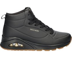 Skechers Uno Stand On Air High Black Wandelsneakers Dames