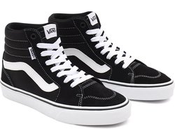 VANS WM Filmore Hi (SUEDE/CANVAS)BLACK/WHITE -Maat 37