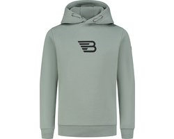 Ballin Amsterdam - Jongens Slim fit Sweaters Hoodie LS - Dark Mint - Maat 12