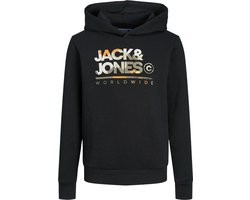 JACK & JONES JJLUKE SWEAT HOOD JNR Jongens Trui - Maat 152