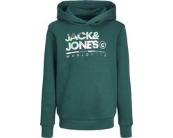 JACK & JONES JJLUKE SWEAT HOOD MNI Jongens Trui - Maat 104