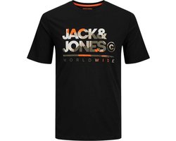 JACK & JONES JJLUKE TEE SS CREW NECK JNR Jongens T-shirt - Maat 152