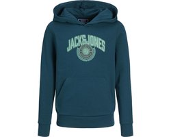 JACK & JONES JUNIOR JJKAM VARSITY BRANDING SWEAT HOOD JNR Jongens Trui - Maat 140