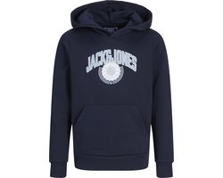 JACK & JONES JUNIOR JJKAM VARSITY BRANDING SWEAT HOOD MNI Jongens Trui - Maat 98