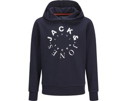 JACK & JONES JUNIOR JJWARRIOR SWEAT HOOD NL JNR Jongens Trui - Maat 128