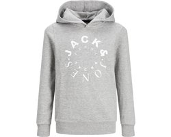 JACK & JONES JUNIOR JJWARRIOR SWEAT HOOD NL JNR Jongens Trui - Maat 140