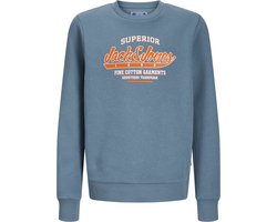 JACK&JONES JUNIOR JJELOGO SWEAT CREW 2 COL 24/25 NOOS JNR Jongens Trui - Oceanview