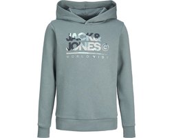 JACK&JONES JUNIOR JJLUKE SWEAT HOOD JNR Jongens Trui - Maat 140