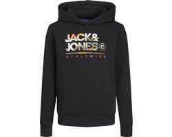 JACK&JONES JUNIOR JJLUKE SWEAT HOOD JNR Jongens Trui - Maat 152