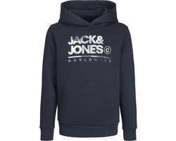 JACK&JONES JUNIOR JJLUKE SWEAT HOOD JNR Jongens Trui - Maat 176