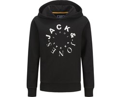 JACK&JONES JUNIOR JJWARRIOR SWEAT HOOD NL JNR Jongens Trui - Maat 152