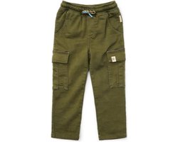 Little Dutch Little Farm Dark Green - Jongens - Cargo joggers - Maat 80