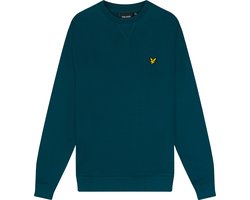 Lyle & Scott Crew Neck Sweatshirt Boys Truien & Vesten Jongens - Sweater - Hoodie - Vest- Donkerblauw - Maat 164/170