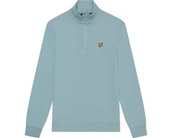 Lyle & Scott Quarter Zip Pullover Truien & Vesten Jongens - Sweater - Hoodie - Vest- Lichtblauw - Maat 164/170