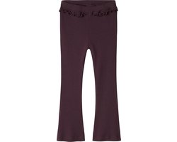 Name It - Flared broek Nilla - Plum Perfect - Maat 86