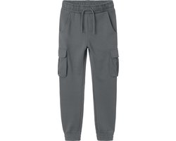 Name It kids jongens joggingbroek OLLIE CARGO Lava Smoke Relaxed Fit