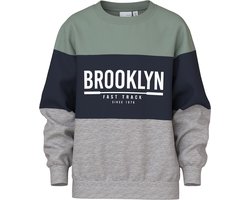 NAME IT NKMVEMIL LS NREG SWEAT BRU Jongens Trui - Maat 122/128