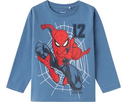 NAME IT NMMJARIS SPIDERMAN LS TOP MAR Jongens Top - Maat 104