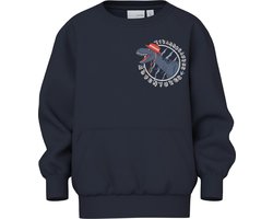 NAME IT NMMVUGO LS NREG SWEAT BRU Jongens Trui - Maat 110