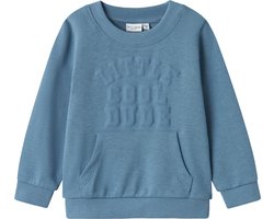 Name it sweater jongens - blauw - NMMvanoa - maat 92