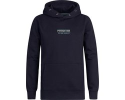 Petrol Industries - Jongens Backprint Hoodie ScammonBay - Blauw - Maat 164